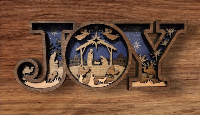 (image for) "Joy" Nativity Word